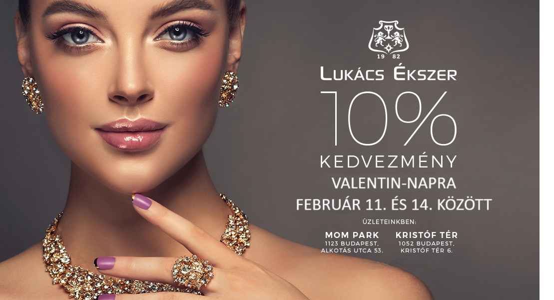 Lukács ékszer Valentin nap